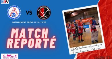 3ème Journée : Match reporté 3ème Journée : Match reporté